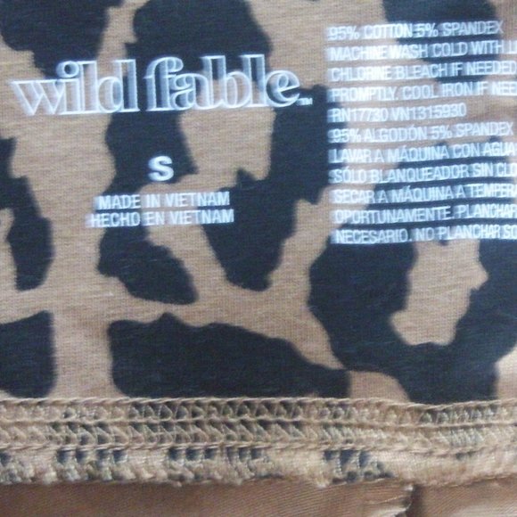 NEW Girl's Leopard Print Leggings - Picture 6 of 7